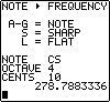 [Note - Frequency Output]